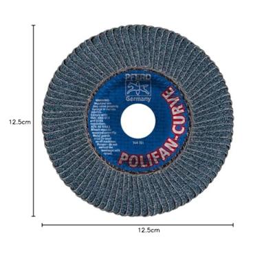 PFERD TOOLS 67689062 Z Sgp Curve Steelox Lamellenschijf Diameter 125 mm Boordiameter 22.23 mm 10 stuk(s)