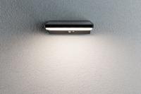 Paulmann 94334 Ronas Wandlamp op zonne-energie Energielabel: A (A - G) 5 W Warmwit Donkergrijs - thumbnail