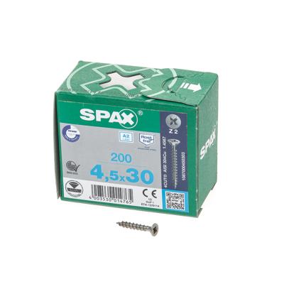 Spax pk pozi rvs 4,5x30(200)