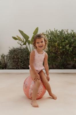 Little Dutch ocean dreams strandbal roze, 35cm