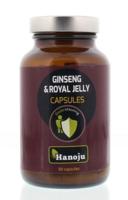 Hanoju Royal jelly ginseng 90 Vegetarische capsules - thumbnail