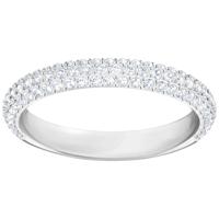 Swarovski 5402438 Ring Stone Mini zilverkleurig Maat 58 - thumbnail