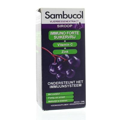 Sambucol Vlierbes suikervrij - 120 ml