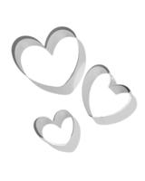 HEMA Koekvormpjes hart - 3 stuks - thumbnail