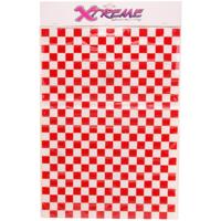 Diverse Stickerset blokvlag rood - thumbnail