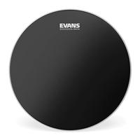 Evans B12ONX2 12 inch Onyx tom, snare, timbale drumvel Black - thumbnail