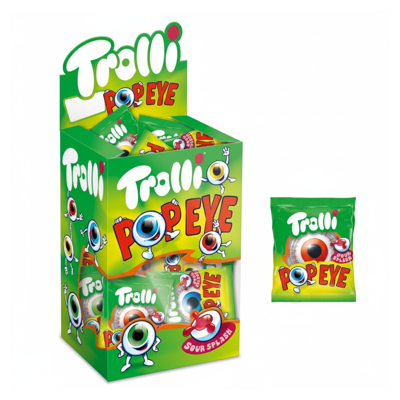 Trolli pop eye (30 stuks)
