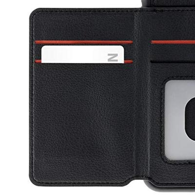Hama Red Sensation nr. 5 beschermhoes (voor Apple iPhone 6/6s/7/8, Red Sensation onderstreept verfijnd design, polyurethaan termoplastic (PUT), polyurethaan (PU), textiel) zwart/rood