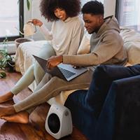 Convectorkachel Universal Blue Wit 2000 W - thumbnail