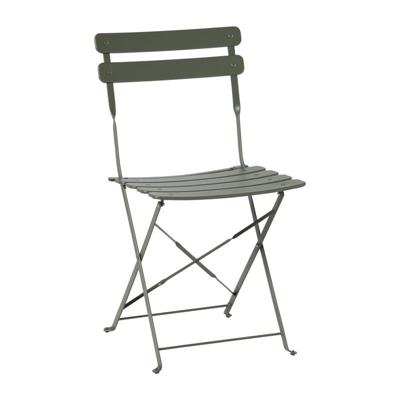Inklapbare bistrostoel Corfu - groen - 82x46.5x42 cm