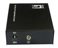 LevelOne GVT-2016 RJ45 naar SFP-Gigabit Media Converter, 802.3bt 90W PoE PSE - thumbnail