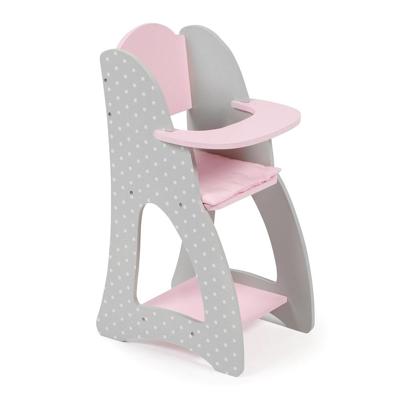 Luxe houten poppenstoel - Puntos Grijs