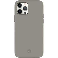 Valenta Leather Back Cover Snap Luxe Apple iPhone 12 Pro Max Grey - thumbnail
