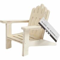 Creativ Company Tuinstoel, h: 9 cm, d: 9 cm, b: 7,5 cm, 1 stuk - thumbnail