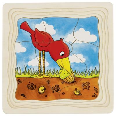 Goki houten lagenpuzzel boom