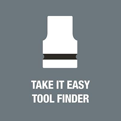 Wera 8790 HMC HF Zyklop Hand- en Machinedop met 1/2" Aandrijving met Vasthoudfunctie , 12.0 mm - 1 stuk(s) - 05003732001