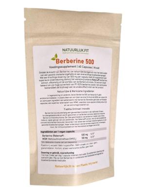 Berberine 500mg 60 Capsules