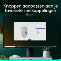 Logitech Signature M650 L LEFT Muis Radiografisch, Bluetooth Maat: L Optisch Wit 5 Toetsen 4000 dpi - thumbnail