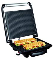 Tefal GC241D Multifunctionele Panini Grill 2000W Zwart/RVS - thumbnail
