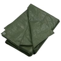 VidaXL Dekzeil 180 g/m² 6x6 m hdpe groen - thumbnail