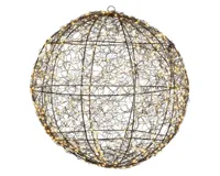 Lumineo micro led frame d38cm-600l zwart/klassiek warm - thumbnail