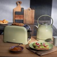 Broodrooster voor 2 sneetjes - LIVOO - DOD196 - 850 W - Verstelbare thermostaat: 7 standen - Roestvrij staal - thumbnail