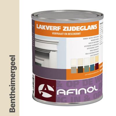 Afinol Zijdeglans Lakverf Bentheimergeel (G0.08.84) 750 ml
