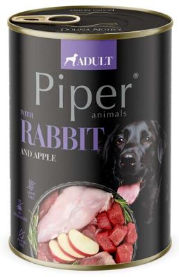 DOLINA NOTECI Piper Animals Rabbit and apple - nat hondenvoer - 800g