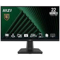 MSI PRO MP225V Kantoormonitor 21,5 inch Full HD - Panel VA 1920 x 1080, 100 Hz, beeldscherm met lage visuele vermoeidheid, kantelbaar - HDMI, D-Sub (VGA) - thumbnail