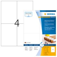 Etiket HERMA 10773 105x148mm weerbestendig wit 320stuks - thumbnail