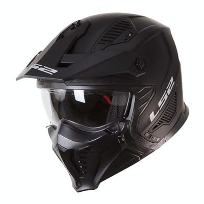 LS2 modulaire helm "of606 drifter solid" helmet of606 drifter solid s matt black