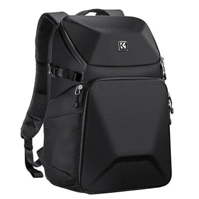 K&F Concept camera rugzak 20L KF13.144 zwart met hardshell bescherming