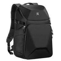 K&F Concept camera rugzak 20L KF13.144 zwart met hardshell bescherming - thumbnail