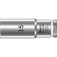 Wera 8790 HMB Deep Hand- en Machinedop met 3/8"-aandrijving, 15 x 64 mm - 05004537001 - thumbnail