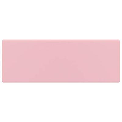 Wastafel met overloop vierkant 41x41 cm keramiek matroze