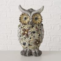 Boltze Home figuur uil 21x18x39cm - thumbnail