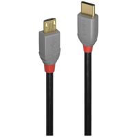 Lindy 36891 1m USB C Micro-USB B Mannelijk Mannelijk Zwart, Grijs USB-kabel - thumbnail