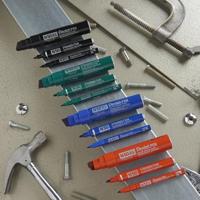 Pentel merkstift pen - afgeschuind N60B - rood - Q631352 - thumbnail