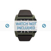 Diesel horlogeband DZ1543 Leder Bruin 32mm - thumbnail