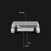 Sonoro PLATINUM Automatisch EAS Platenspeler - Wit / Zilver - thumbnail
