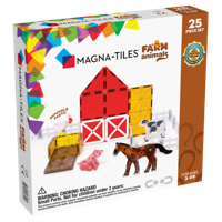 MagnaTiles farm animals 25 delig - thumbnail