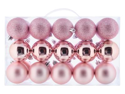 LIVARNO home 30 Kerstballen (Goud, roze, koper) LIVARNO home 30 Kerstballen (Goud, roze, koper)