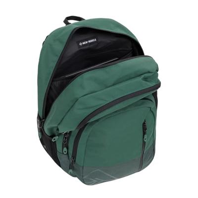 New Rebels Otis - Milcreek Rugtas 25L - Duotone - duurzaam waterafstotend polyester - 15.6" laptop - Donkergroen