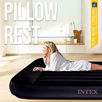 Intex 66552NP 2-Persoons Opblaasbare Bank-Bed 203x224x66 cm Antraciet - thumbnail