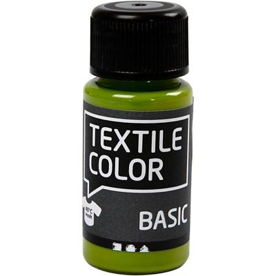 Creativ Company Textile color semi-dekkende textielverf - kiwi, 50ml