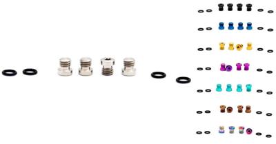 OAK Components Titanium Screws Set for SRAM Bleedport DOT (4 pieces)