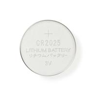 Nedis BALCR20255BL Lithium Knoopcel-batterij Cr2025 3 V 5 Stuks Blister - thumbnail