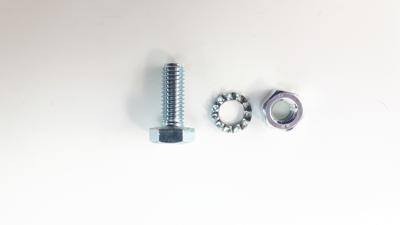 Bofix Bout m6x12 zeskant + veerring