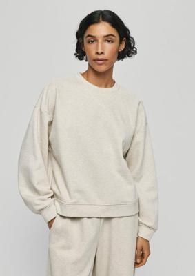 Msch Copenhagen Mschtaia Briena Sweatshirt 19666 Sweater Oatmeal Melange