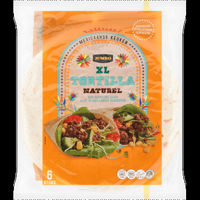 Jumbo XL Tortilla Naturel 6 Stuks - thumbnail